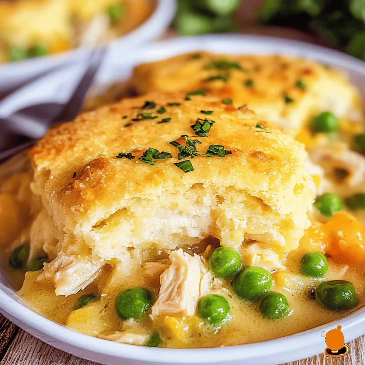 Chicken Cobbler Bake