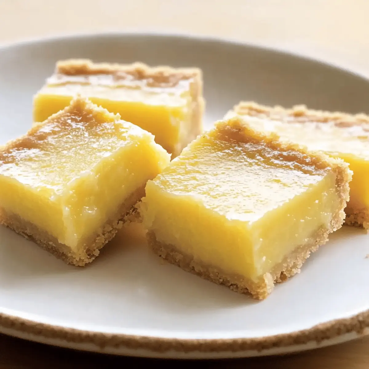 Creamy Lemon Squares