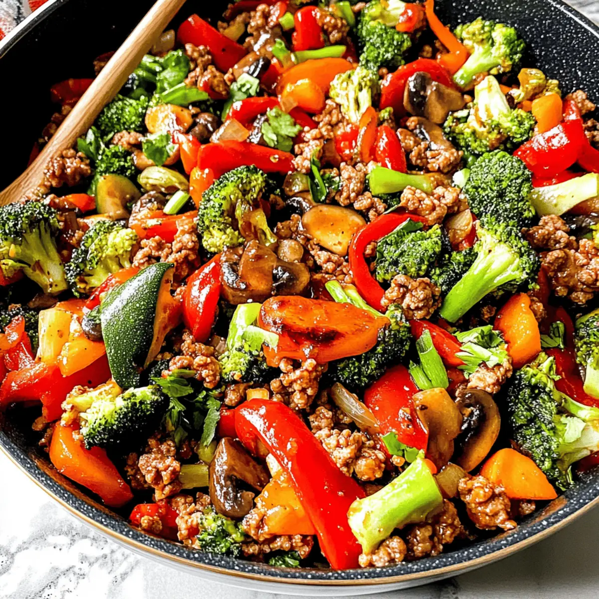 Sweet & Spicy Ground Turkey Broccoli Bowl