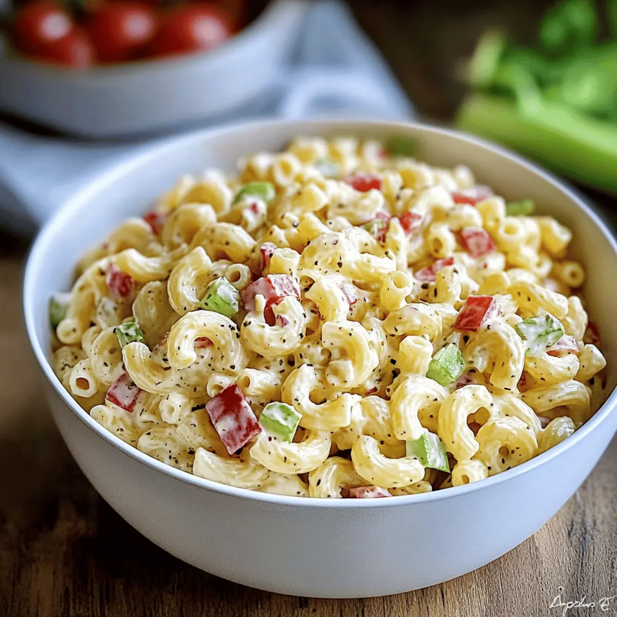 Classic Macaroni Salad