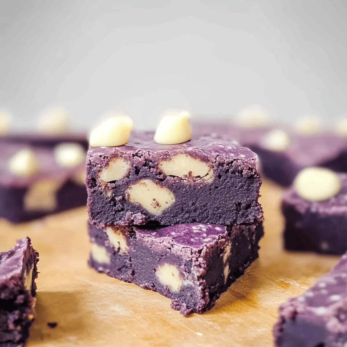 Ube Brownies