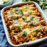 Easy Vegetarian Enchilada Casserole