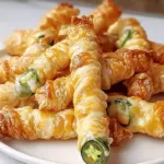Flaky Jalapeño Popper Twists