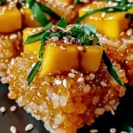 Mango Crispy Rice Sushi