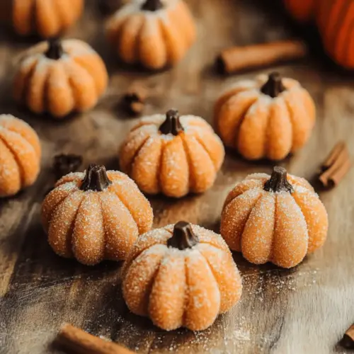 Pumpkin Cheesecake Truffles
