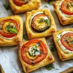Tomato Tartlets Puff Pastry