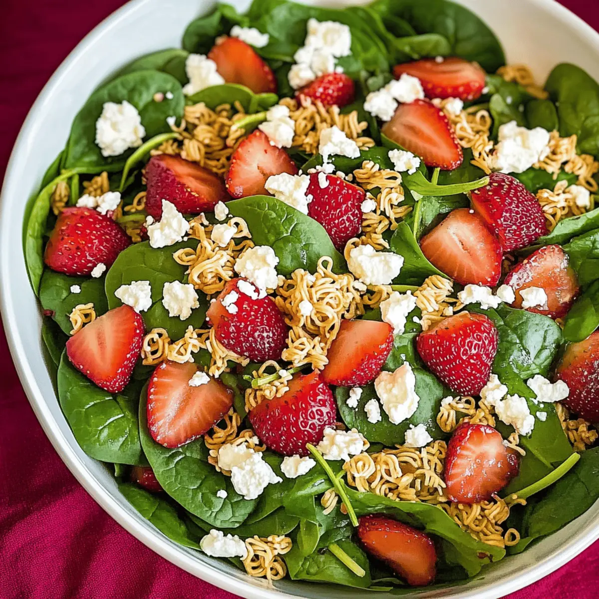 Strawberry Crunch Salad