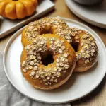 Homemade Pumpkin Oat Bagels