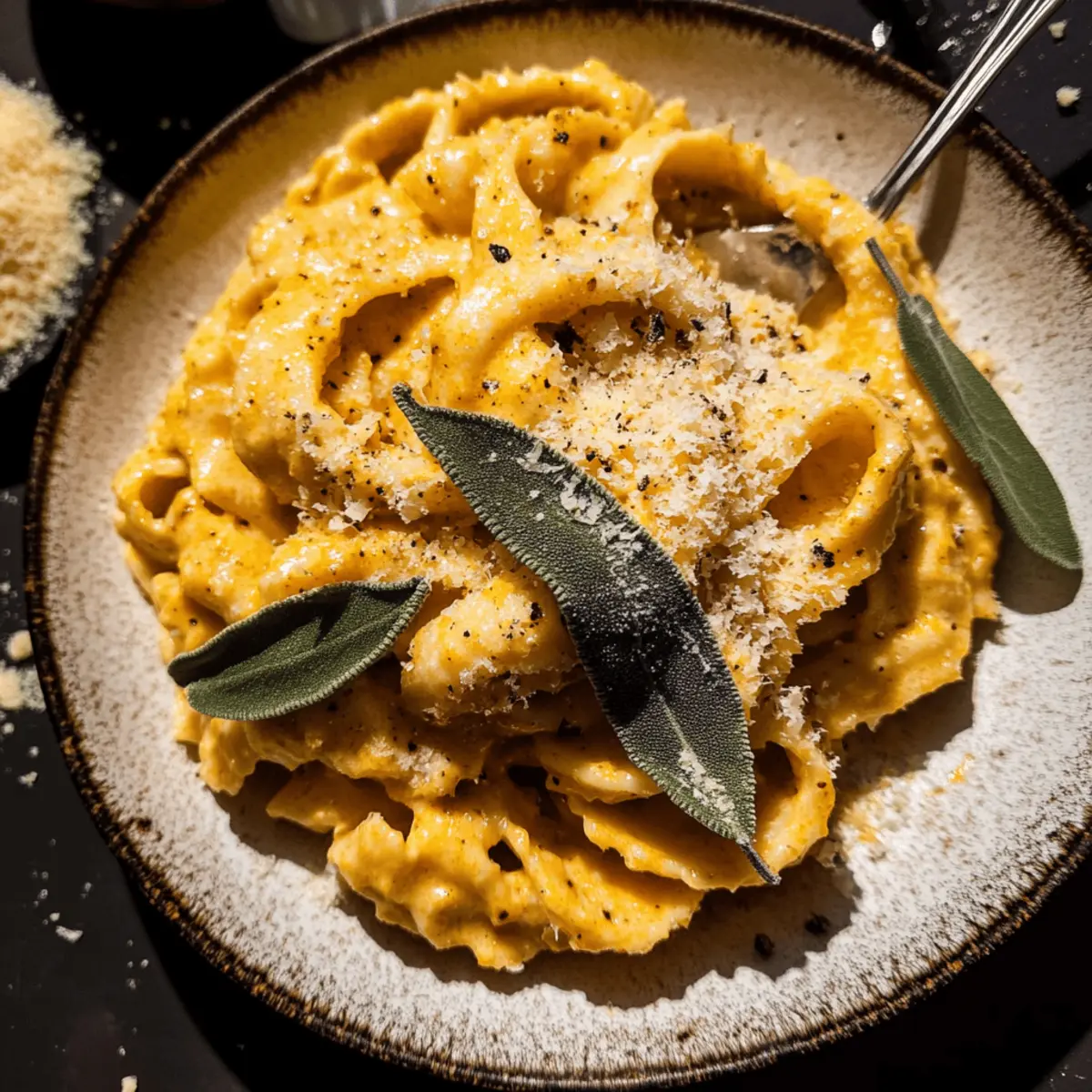 Sage Brown Butter Pumpkin Alfredo