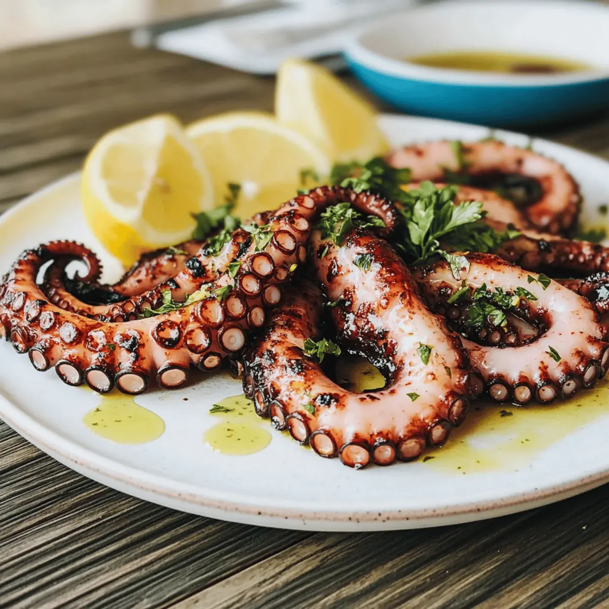 Juicy Grilled Octopus
