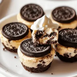 Oreo Cheesecake Cookie Cups