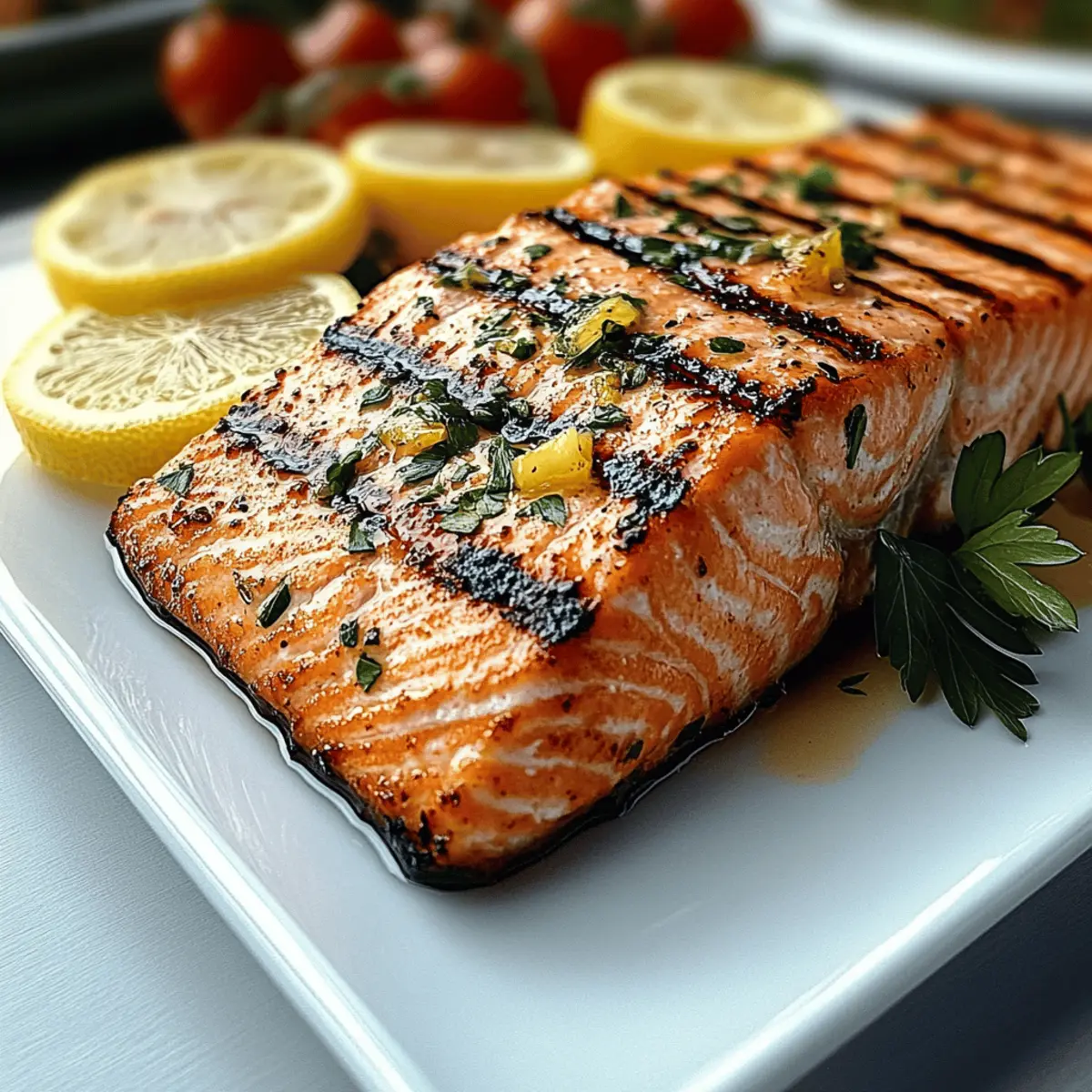 Lemon Grilled Salmon