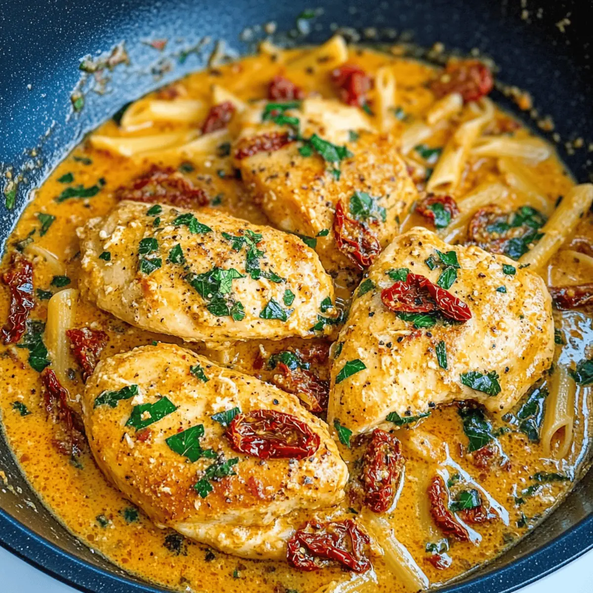 Creamy Tuscan Marry Me Chicken