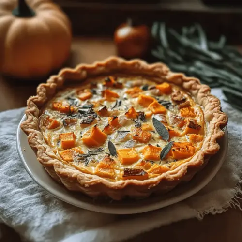 Butternut Squash & Sage Quiche