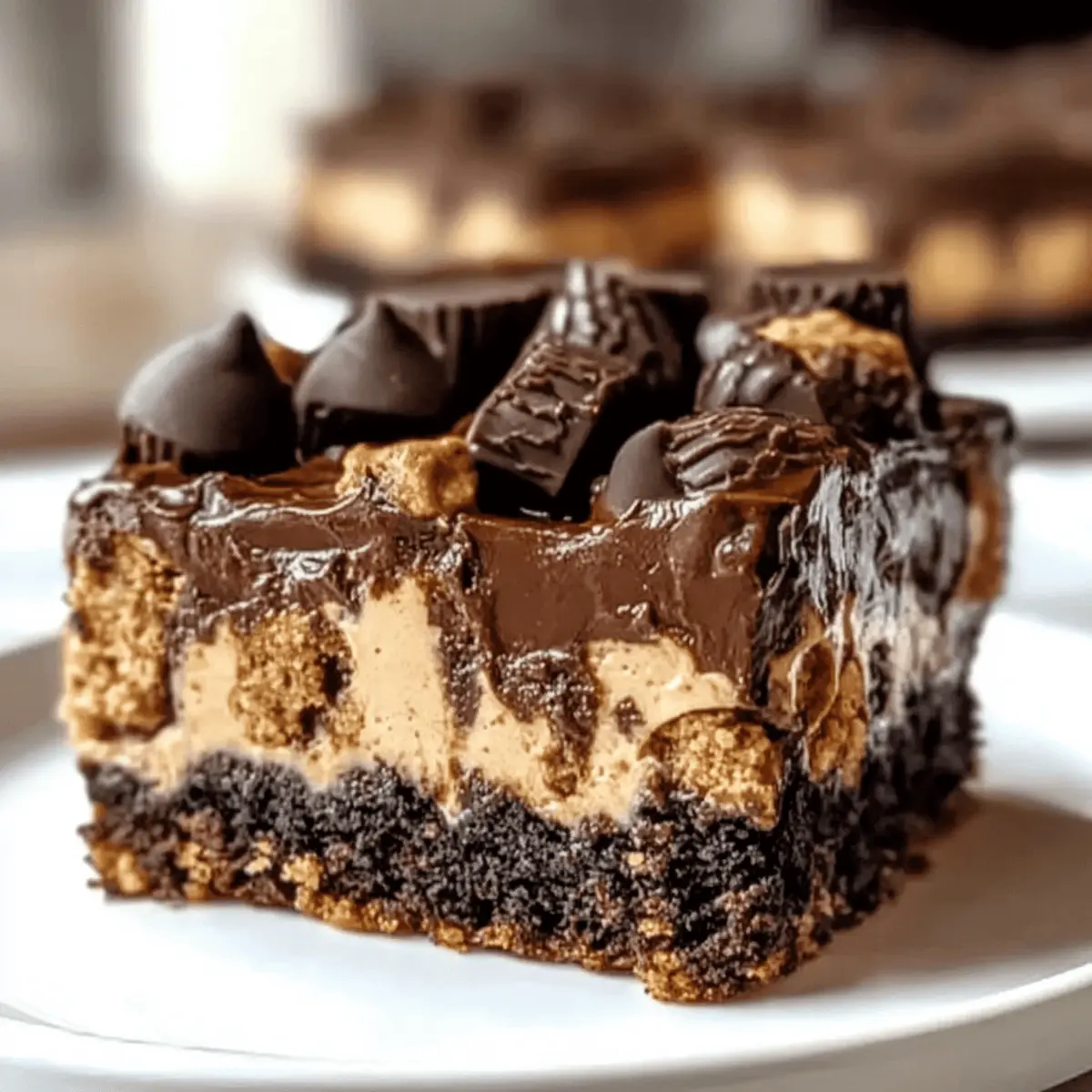 Peanut Butter Cup Dump Cake