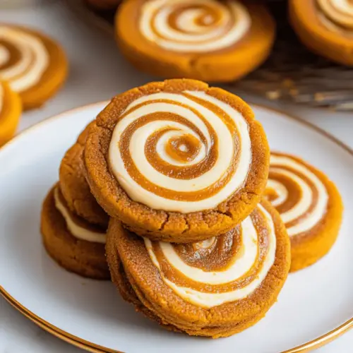 Pumpkin Butter Cheesecake Cookies
