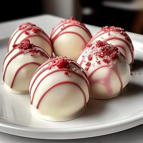Strawberry Cheesecake Truffle Balls