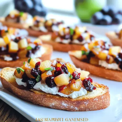 Fall Bruschetta with Butternut Squash