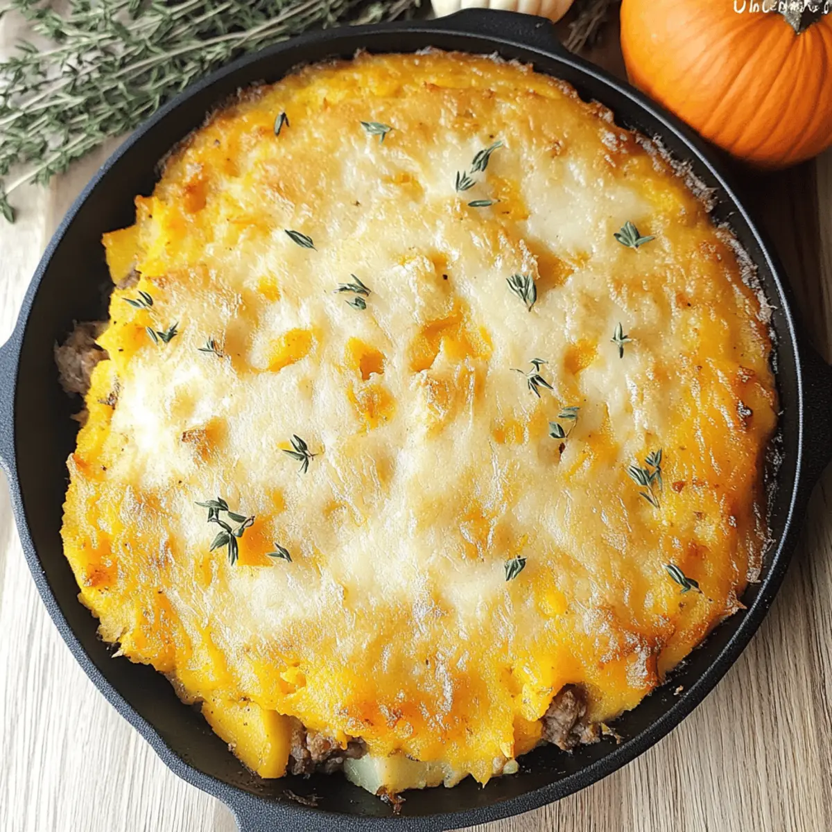 Pumpkin Shepherd's Pie
