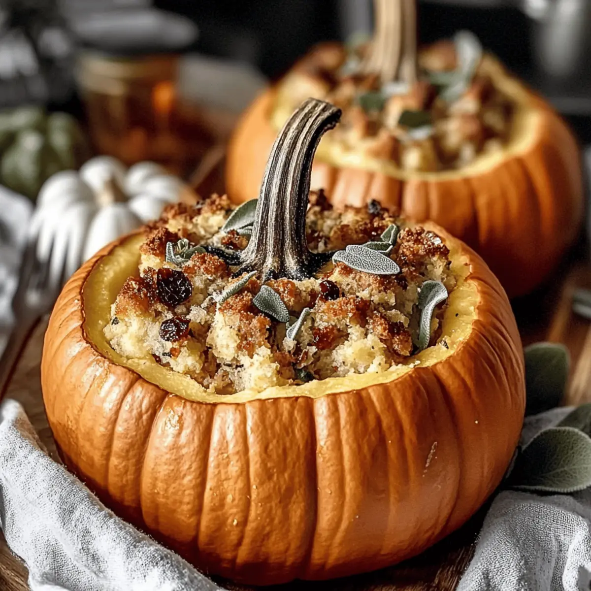 Stuffed Mini Pumpkins
